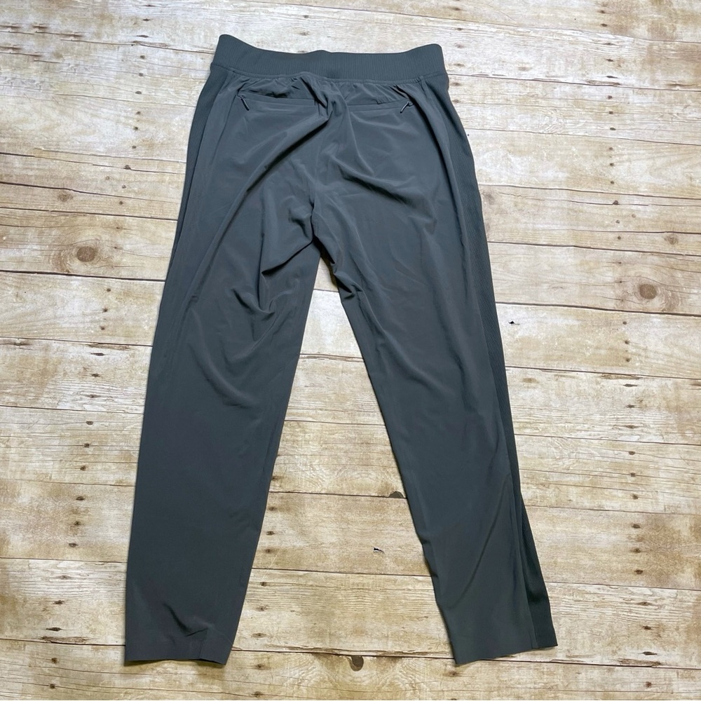 Athleta Brooklyn Ankle Pant Joggers Green Gray - Picture 2 of 9